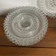 6 glass dessert plates