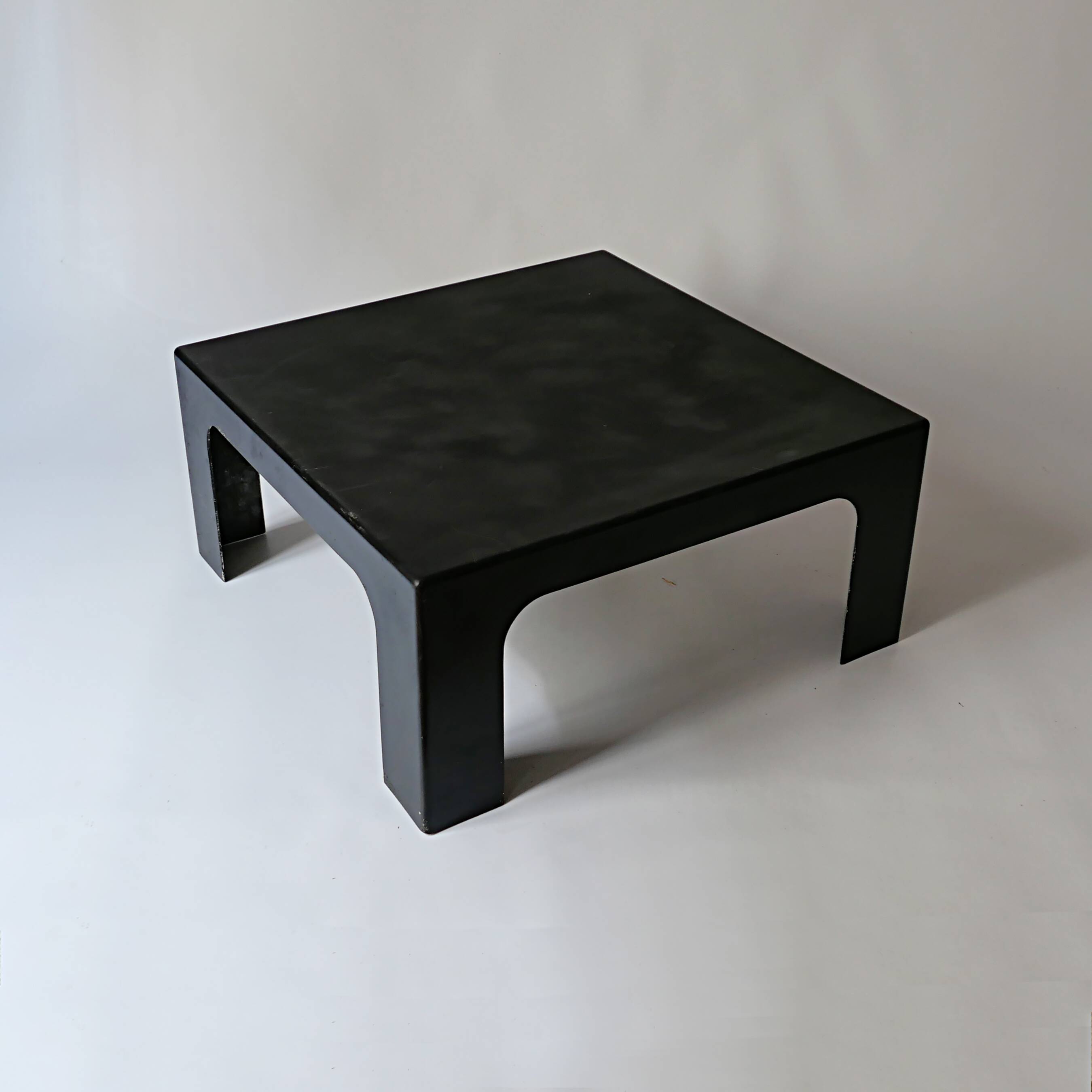 Vintage fiberglass coffee table from the 1970s