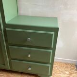 Asymmetrical art deco wardrobe