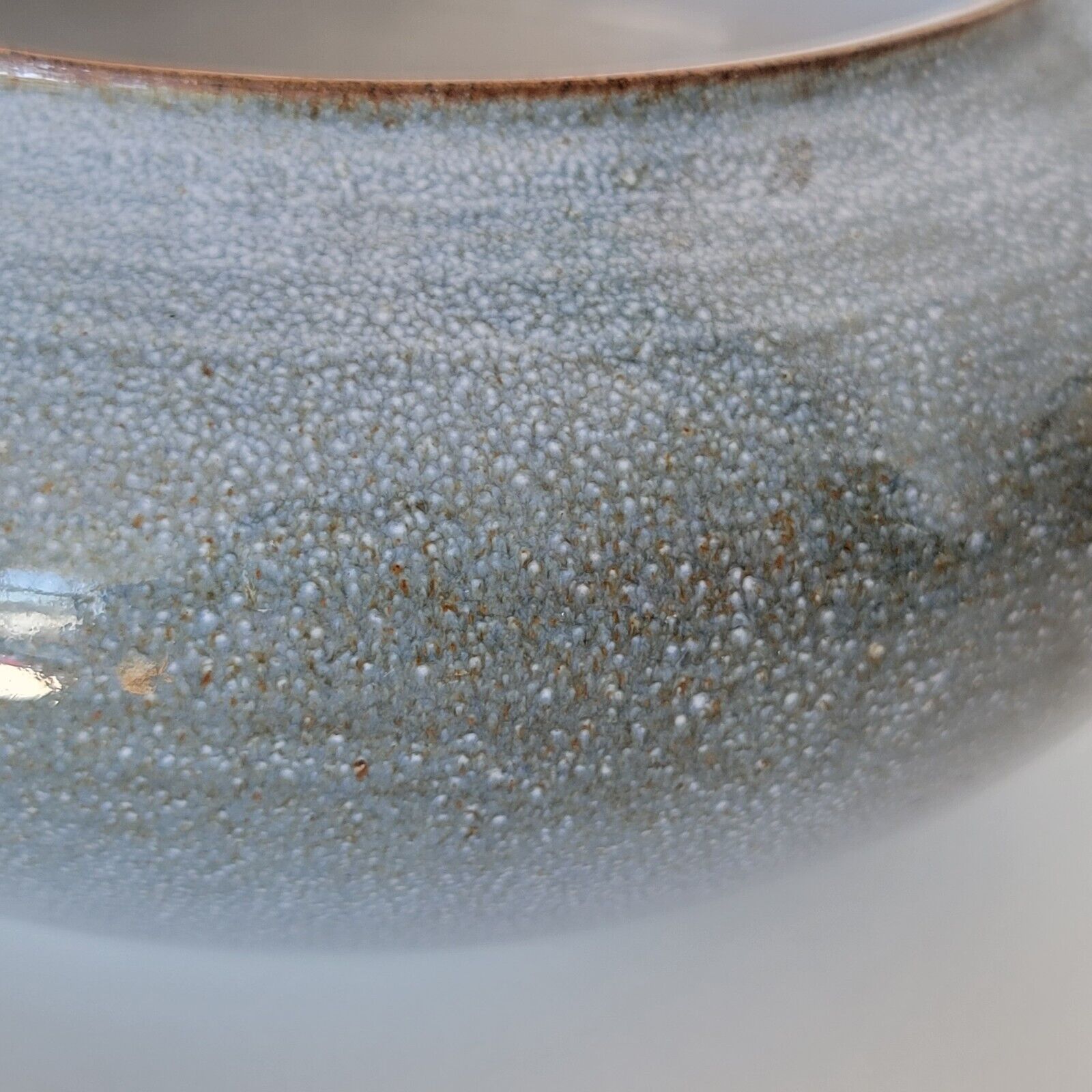 Atelier ATCH Chantal et Thierry Robert vase boule en céramique grès émaillé gris