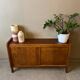 Small vintage wooden storage unit