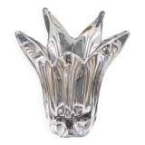 Daum crystal vase from the 70s height 28cm