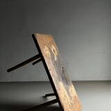 Primitive side table bench | Belgium | 1900s