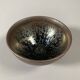 Stoneware bowl with "hare fur" glaze. Jianyao. Song Dynasty style.