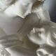 Large Romantic Alabaster Sculpture, Italy, late 19th century, Romeo and Juliet