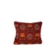 Moroccan ethnic red cushion