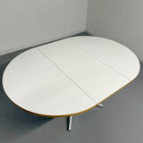 Extendable dining table designed by George Nelson for Herman Miller 60’