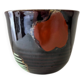 Cache pot mural rétro