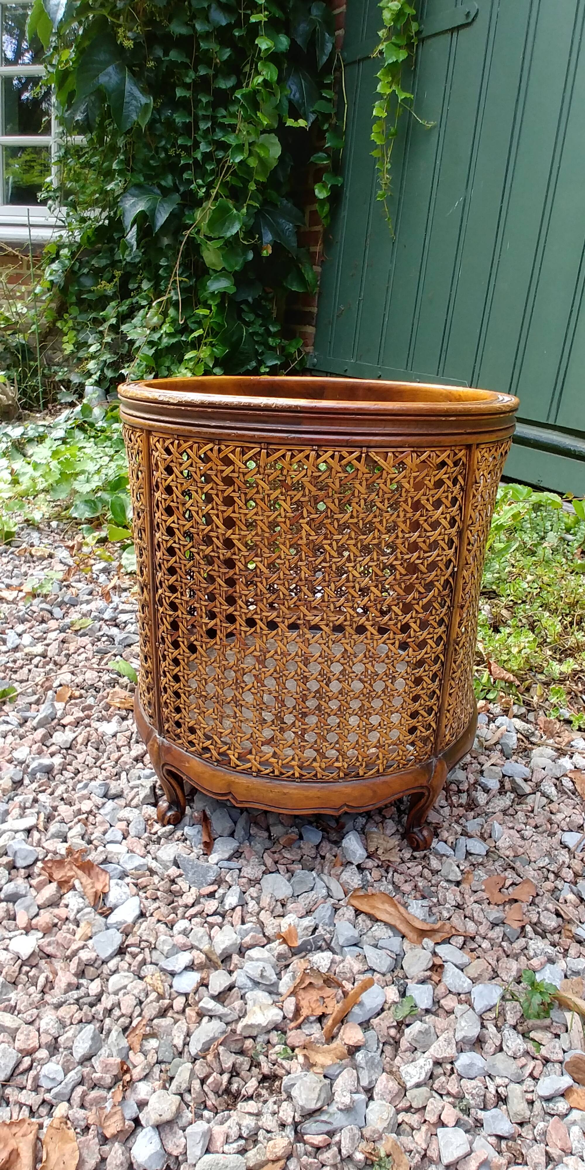 Wood and canning basket