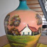 Impressive and rare dame-jeanne.