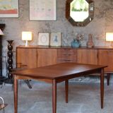 Johannes Andersen, table en teck et palissandre