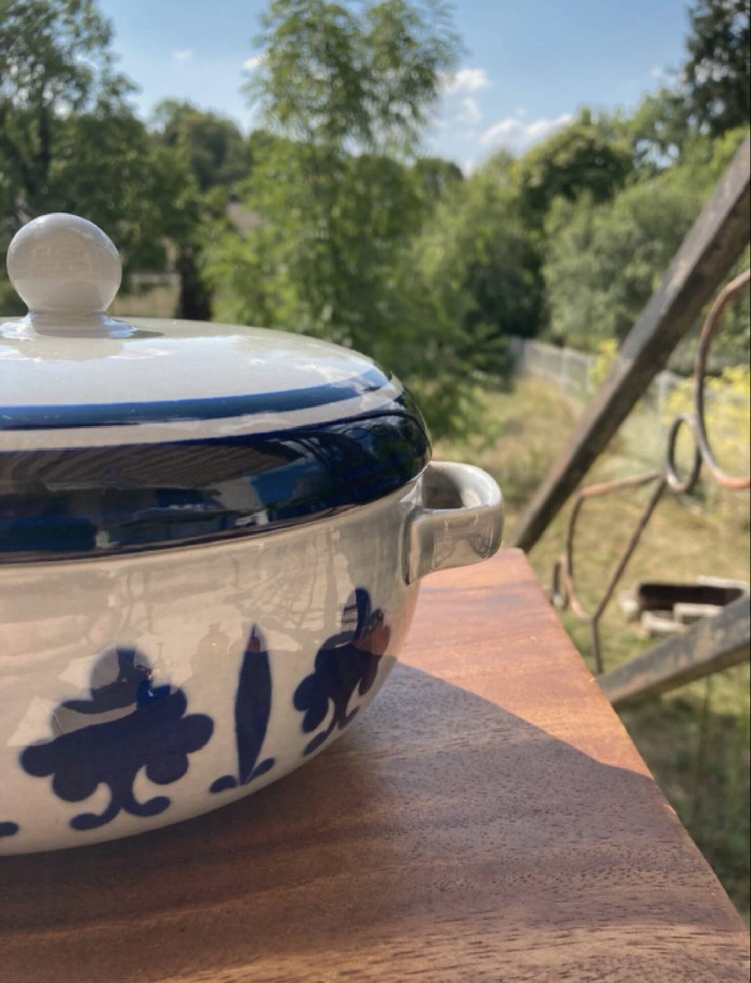 Boch La Louvière Soup Tureen - Baltic