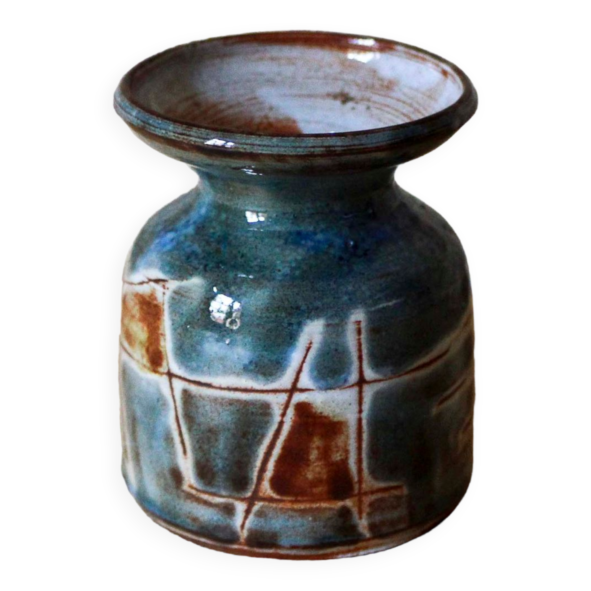 Esther Chureau glazed ceramic vase