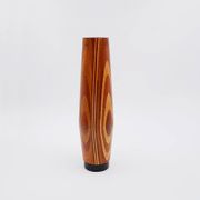 Mid-century Scandinavian wooden vase - 1960s - H:36cm
