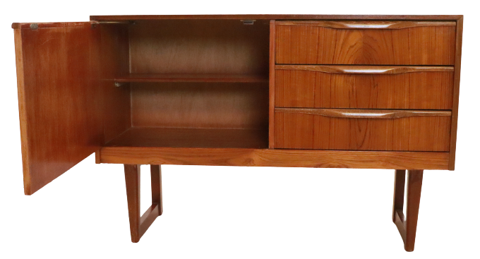 Compact english sideboard ́walsden ́ 106.5 cm