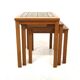Nest of tables "No 51", Kvatitet Form Funktion, Denmark, 1960