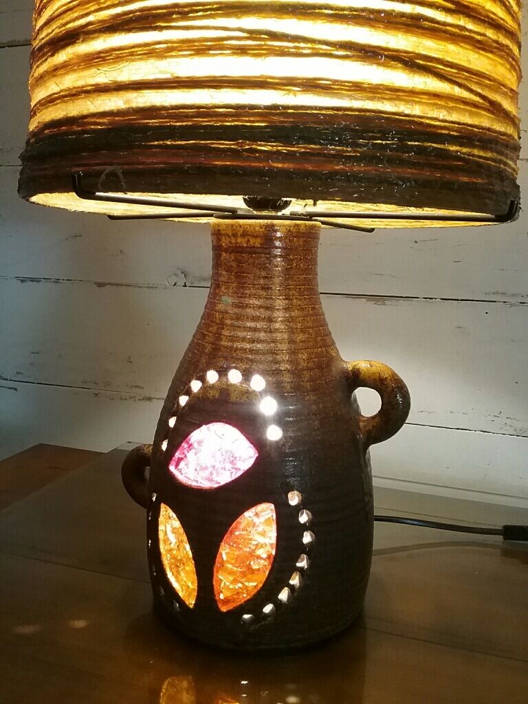 Accolay table lamp design Georges Pelletier 1960