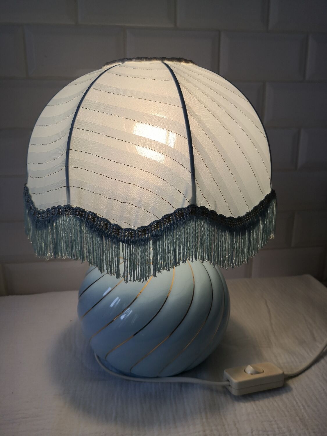 Vintage bedside lamp