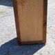 Industrial furniture Wood and Brass, 5 drawers