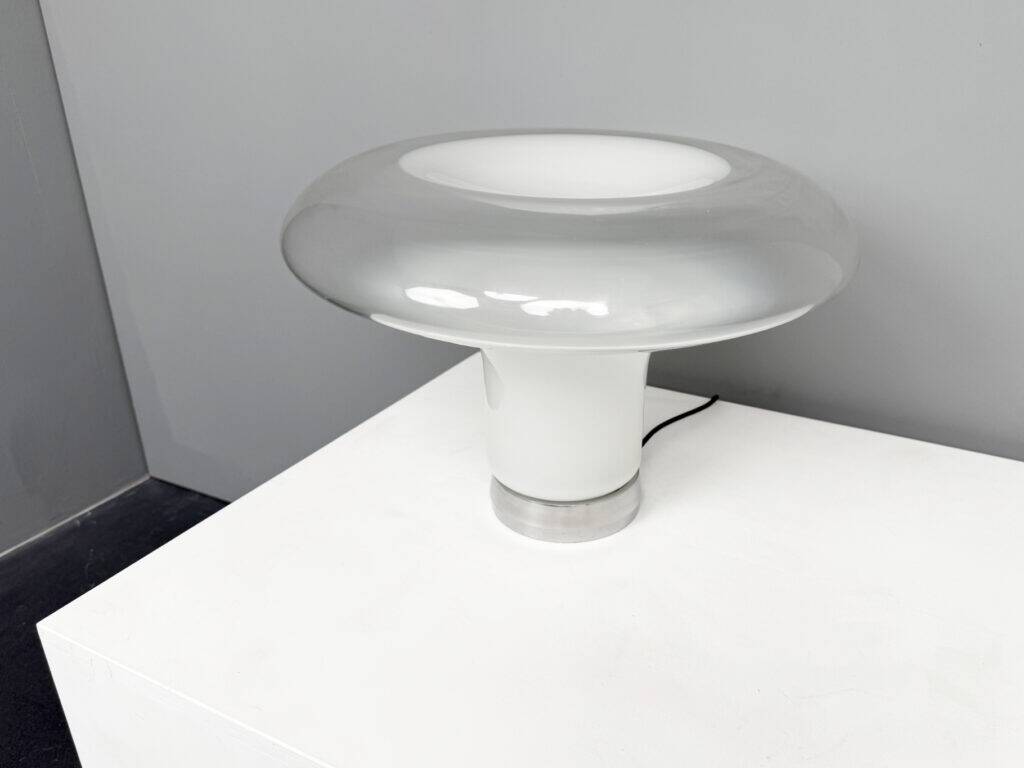 Lesbo table lamp by Angelo Mangiarotti for Artemide, Italy, 1960s