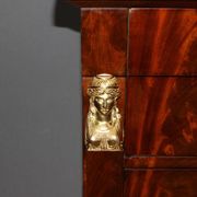 Return from Egypt chest of drawers in mahogany, early 19th century