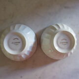Lot de 4 bols de diverses manufactures françaises