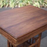 Vintage wooden dining table, wooden table, living room table, interior decor