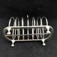 Victorian breakfast toaster set 6 toast bread slices