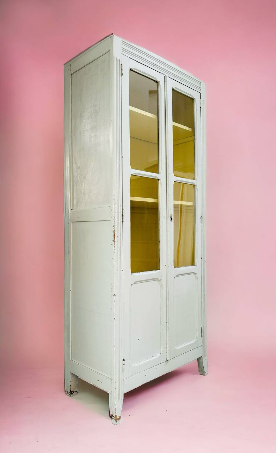 Parisian wardrobe with two glass doors