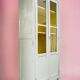 Armoire parisienne à deux portes vitrées