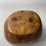 Saladier brutaliste en bois d’Olivier