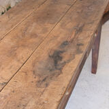 Table à manger primitive italienne XVIIIe siècle