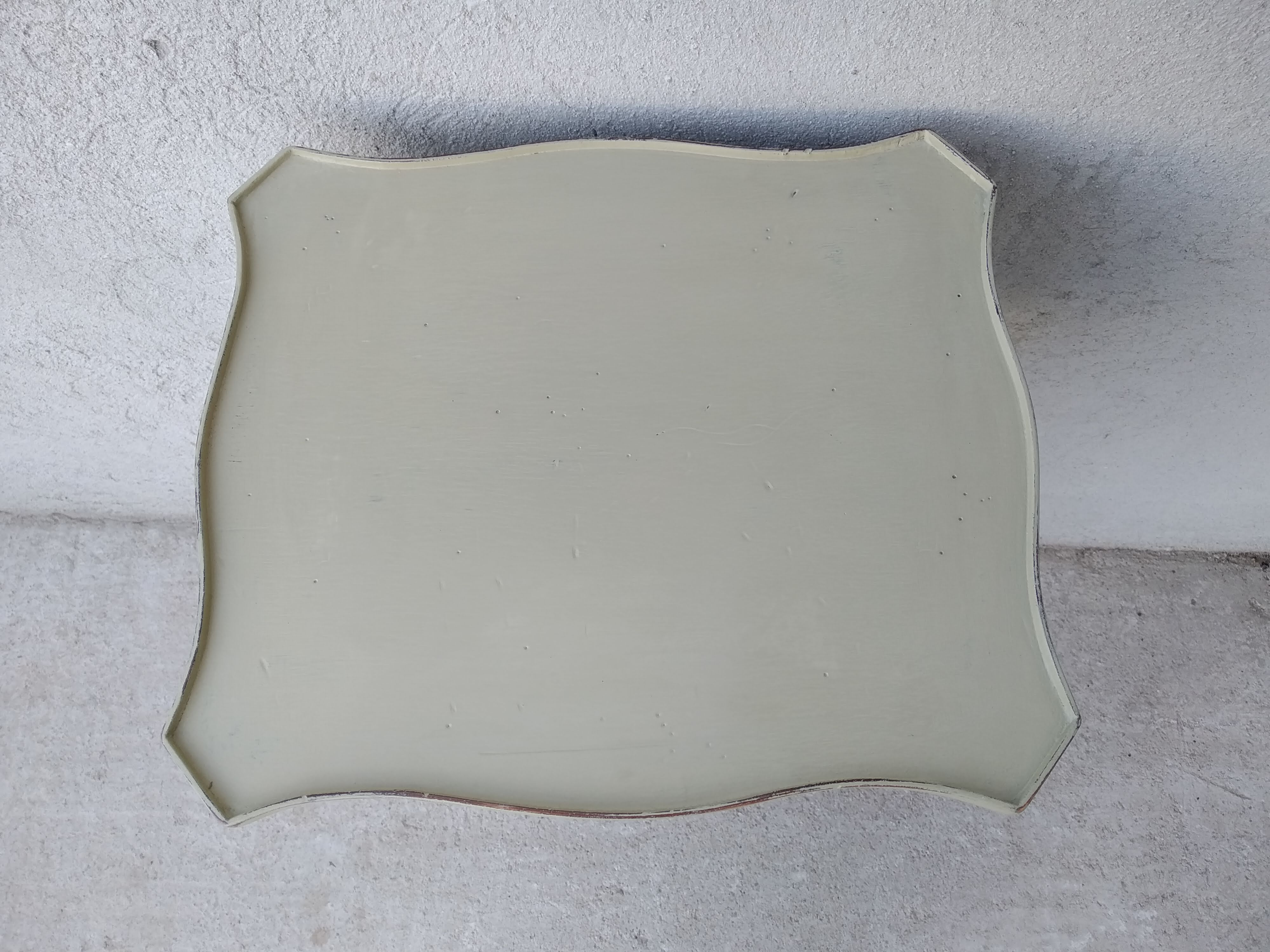 Side table or bedside patinated Louis XV style patinated