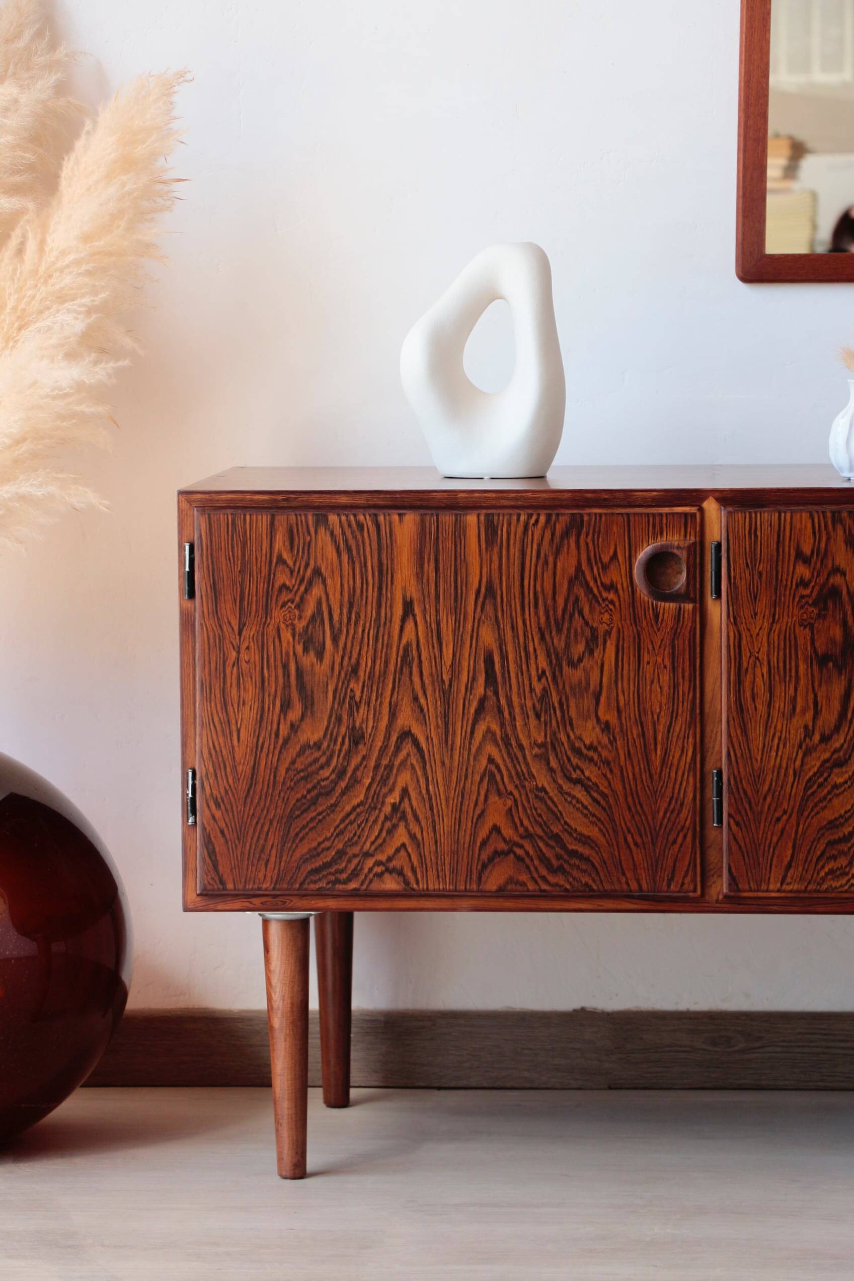 Enfilade vintage en palissandre – Design danois – Pièce unique