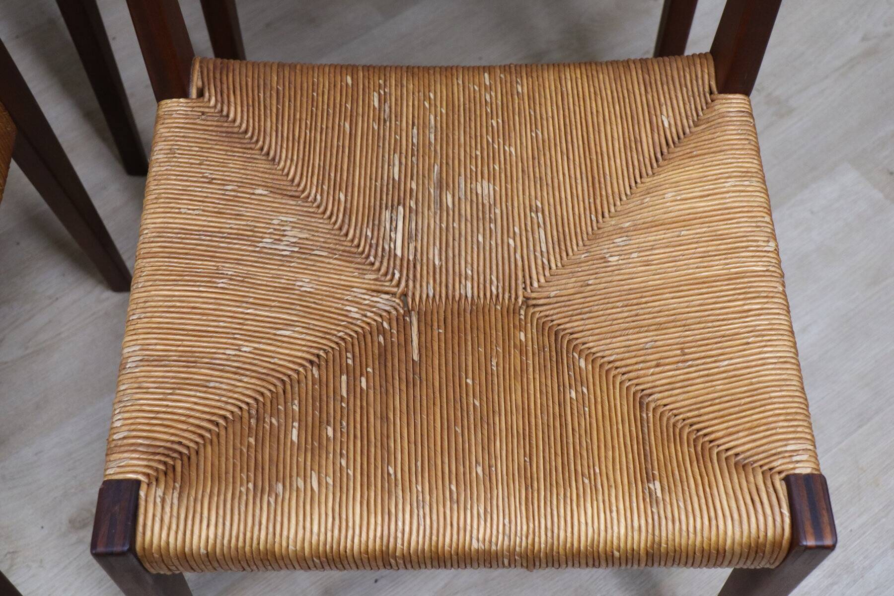 Set of 4 Scandinavian chairs, "Pia" model, by Poul Cadovius, 1960