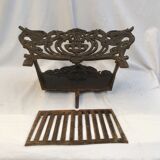 Old wrought iron log works XIX