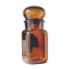 Dark amber glass bottle