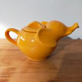 Théière vintage Éléphant jaune