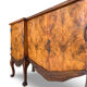 Walnut buffet, antique Italian, 1930s.