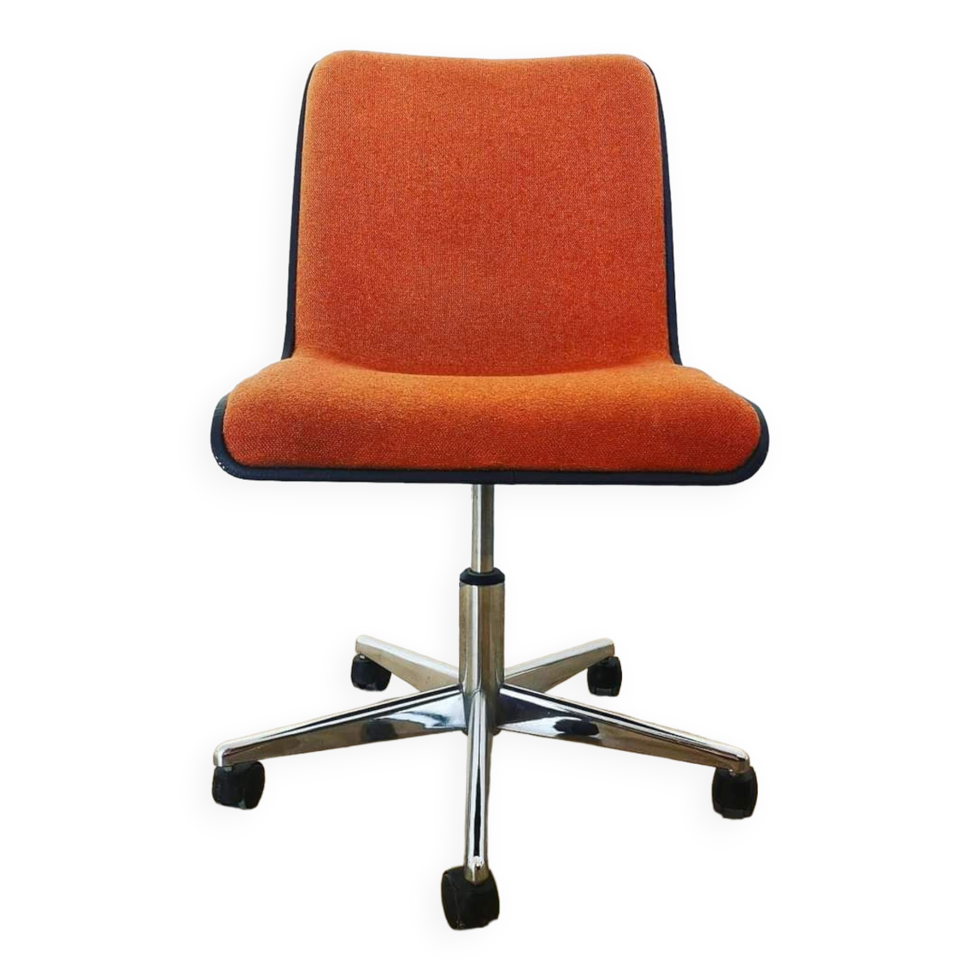 Office armchair Eurosit orange fabric