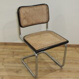 Cesca B32 black chair by Marcel Breuer