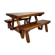 Table et de deux bancs, années 1960