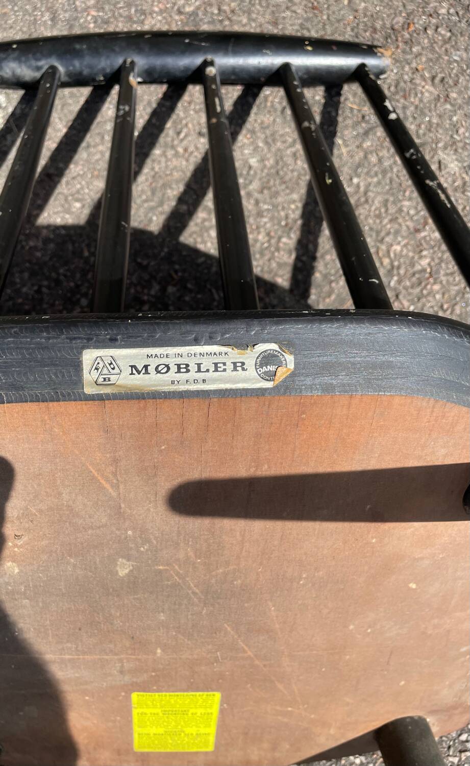 Mid Century Folke Pålsson J77 Chair for FDB Møbler 1960's Design