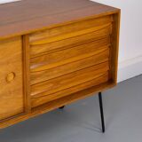 Large Vintage Walnut Sideboard by Franzmeyer, 1960s