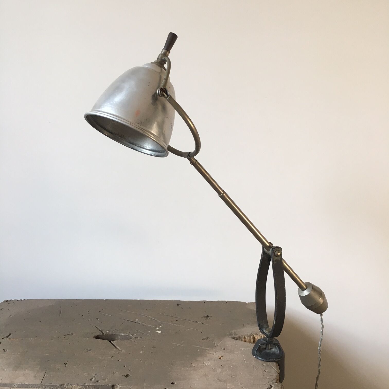 Antique Edouard Buquet lamp, 1930