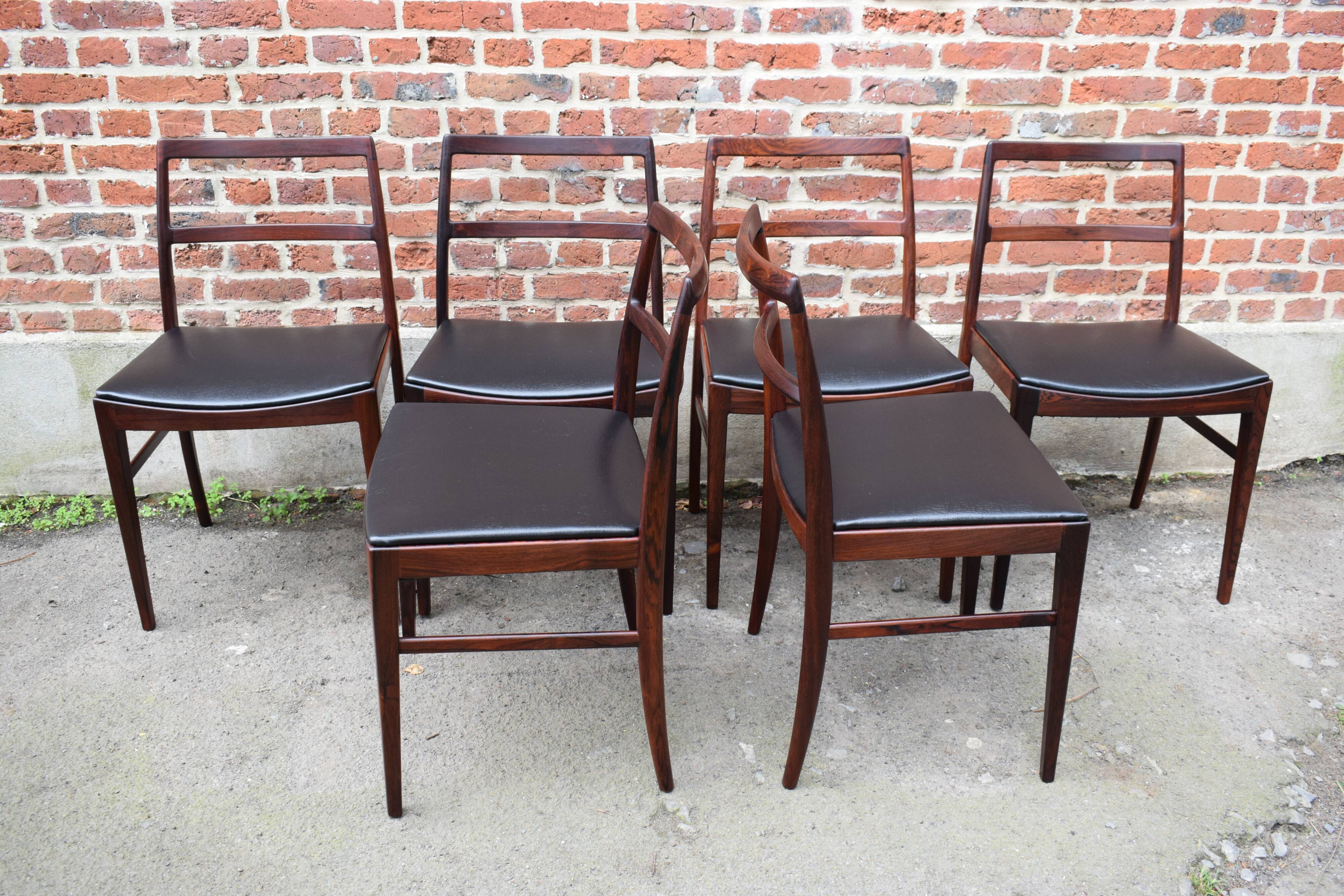 chaises en palissandre
