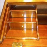 Antique drop-front secretary desk