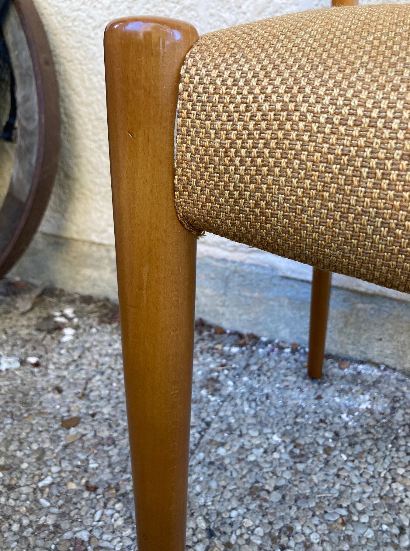 Set of 6 vintage Scandinavian chairs