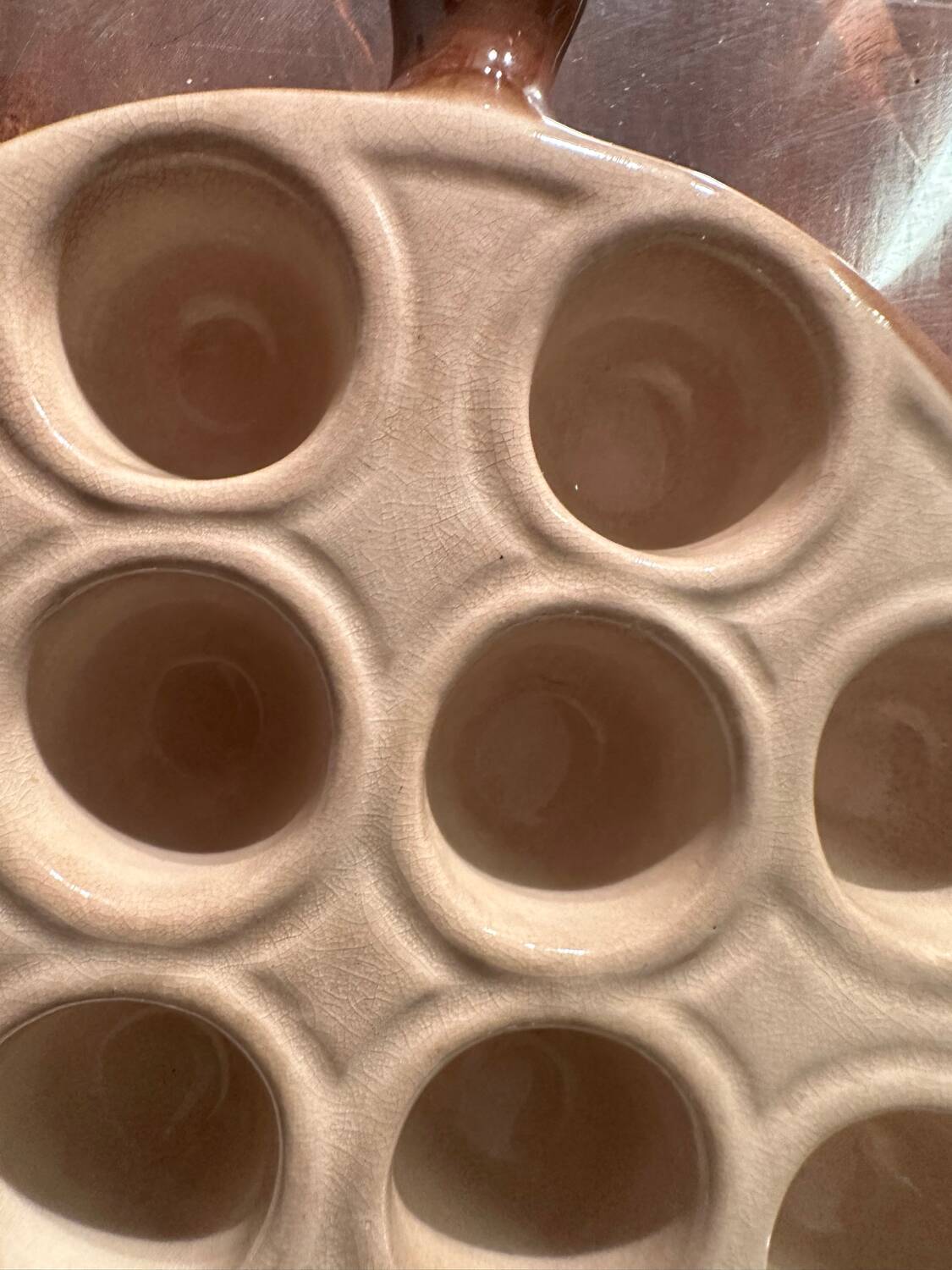 La Bourguignonne 12-hole snail pan Made in France - enameled