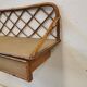 Rattan shelf